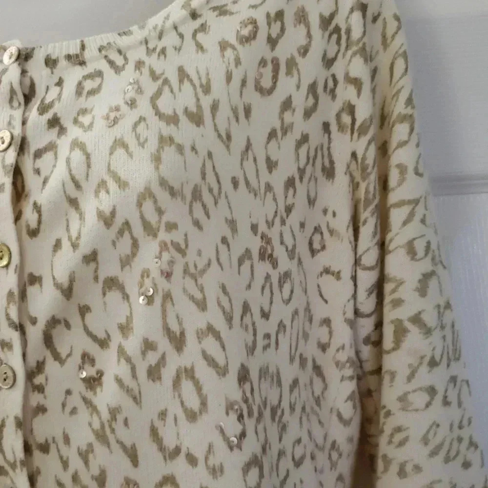I.e. | Printed w/ sequin accents | Cardigan - Picture 4 of 8
